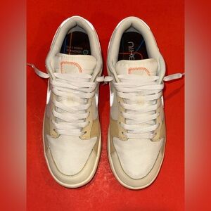 Nike Dunk Low SE  “If Lost Return To” Patchwork Sneakers FJ5475-100 Men’s 9 US